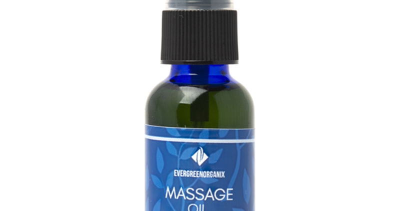 Evergreen Organix - Lavender Vanilla Massage Oil