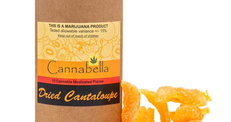 Cannabella THC Dried Cantaloupe